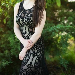 Dainty Hooligan black maxi dress